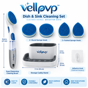 vellpvp™ Kitchen Dish & Sink Cleaning Set — Kitchen Cleaning Accessories
