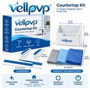 vellpvp™ Countertop & Appliance Cleaning Kit — Kitchen Cleaning Accessories