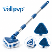 vellpvp™ Extendable Shower Scrubber System — Bathroom Cleaning Tools