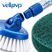 vellpvp™ Extendable Shower Scrubber System — Bathroom Cleaning Tools