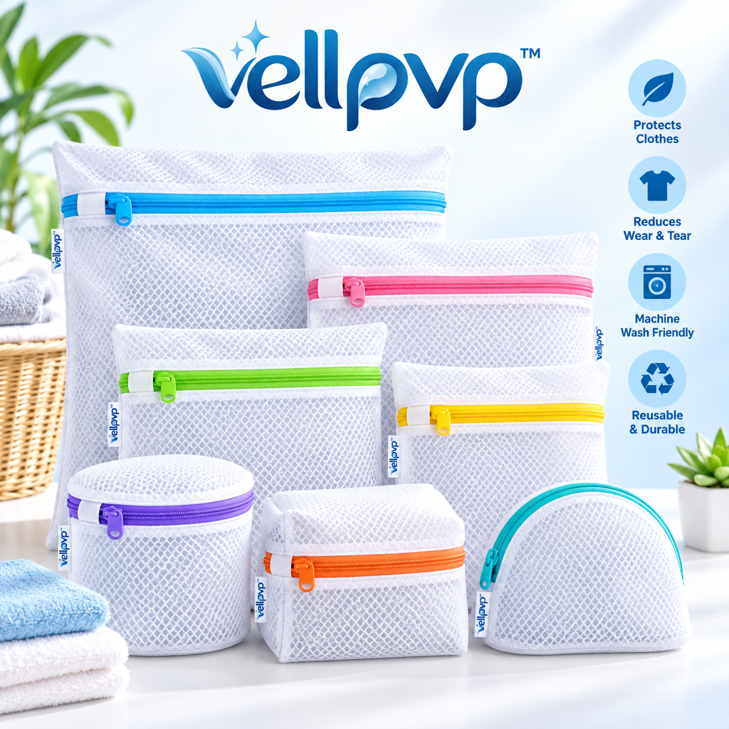 vellpvp™ Reusable Laundry Care Essentials Set — Laundry & Garment Care Accessories
