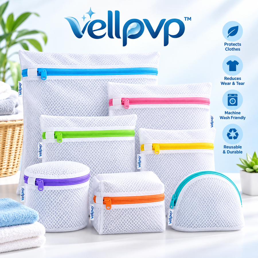 vellpvp™ Reusable Laundry Care Essentials Set — Laundry & Garment Care Accessories