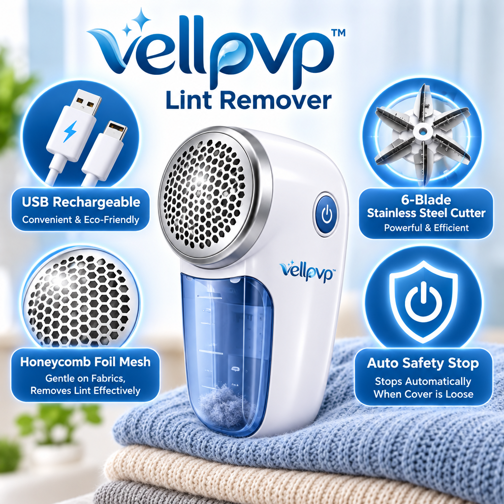 vellpvp™ Fabric & Lint Care Cleaning Kit — Laundry & Garment Care Accessories