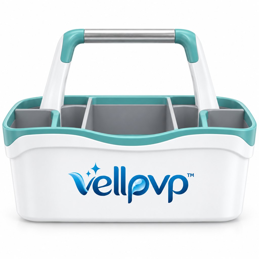 vellpvp™ Portable Cleaning Supply Caddy Set — Cleaning Supply Storage & Organization